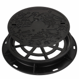 Noise Free Water Proof Safety Manhole cover _600_90